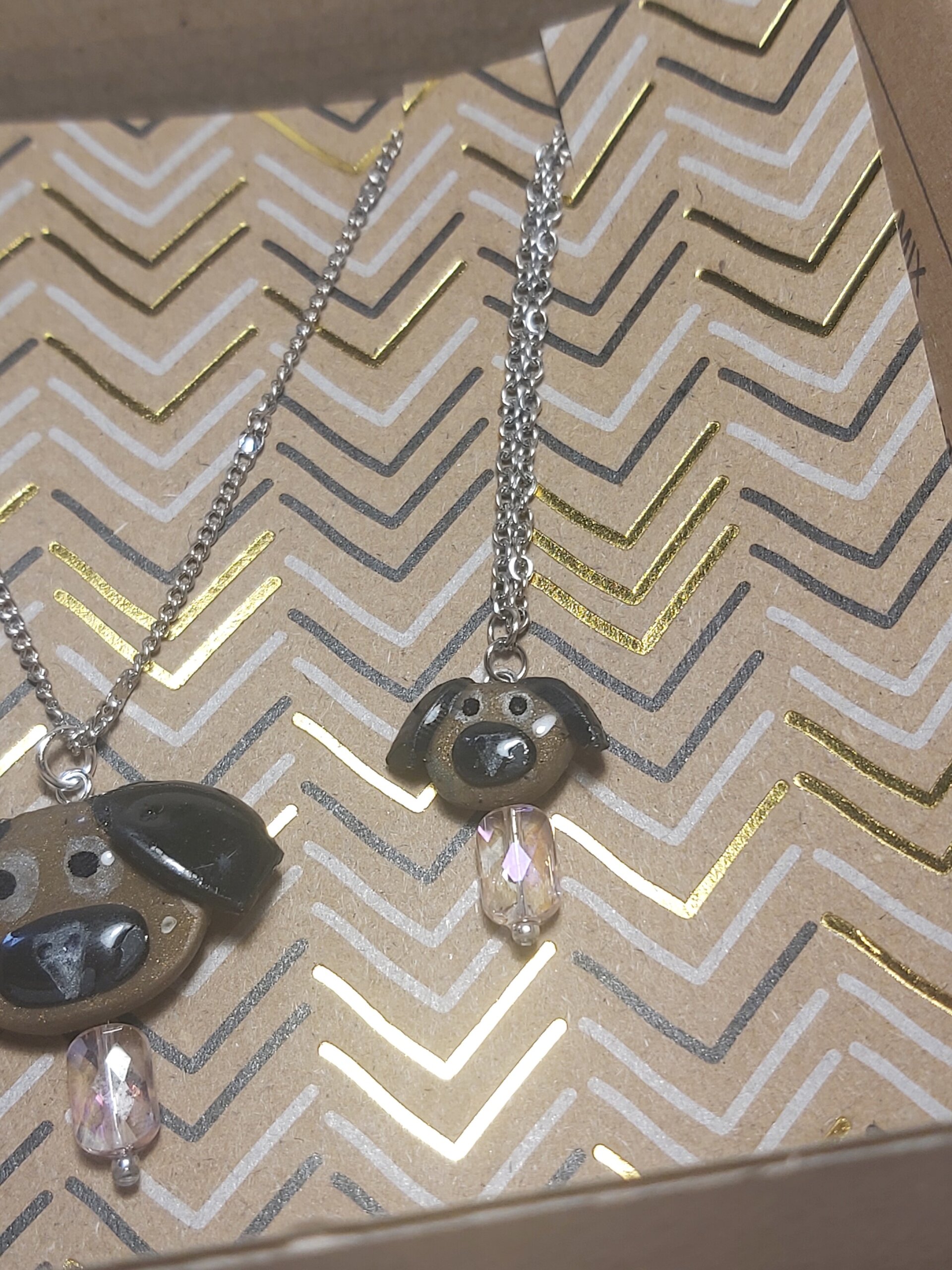 CONJUNTO PERRETES. PENDIENTES, COLGANTE, PULSERA Y ANILLO. - 4